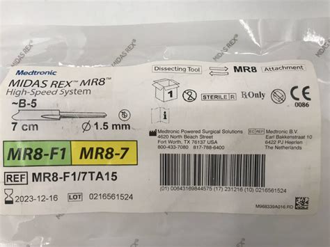 Midas Rex MR8 High.